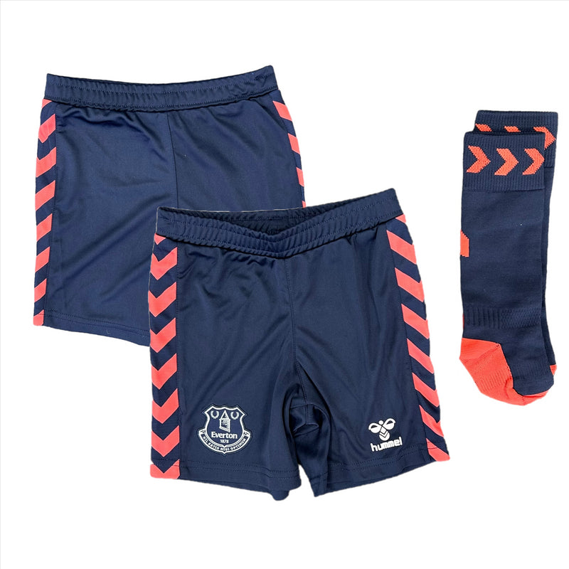 Everton Football Kit Hummel 23/24 Away Shorts & Socks