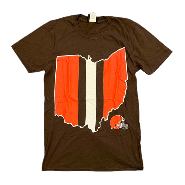 Cleveland Browns Men's T-Shirt NFL Iconic Hometown Top