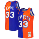 New York Knicks Jersey Men's NBA M&N Patrick Ewing 33 Retro Top