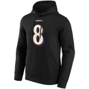 Baltimore Ravens Men's Hoodie NFL Black Top