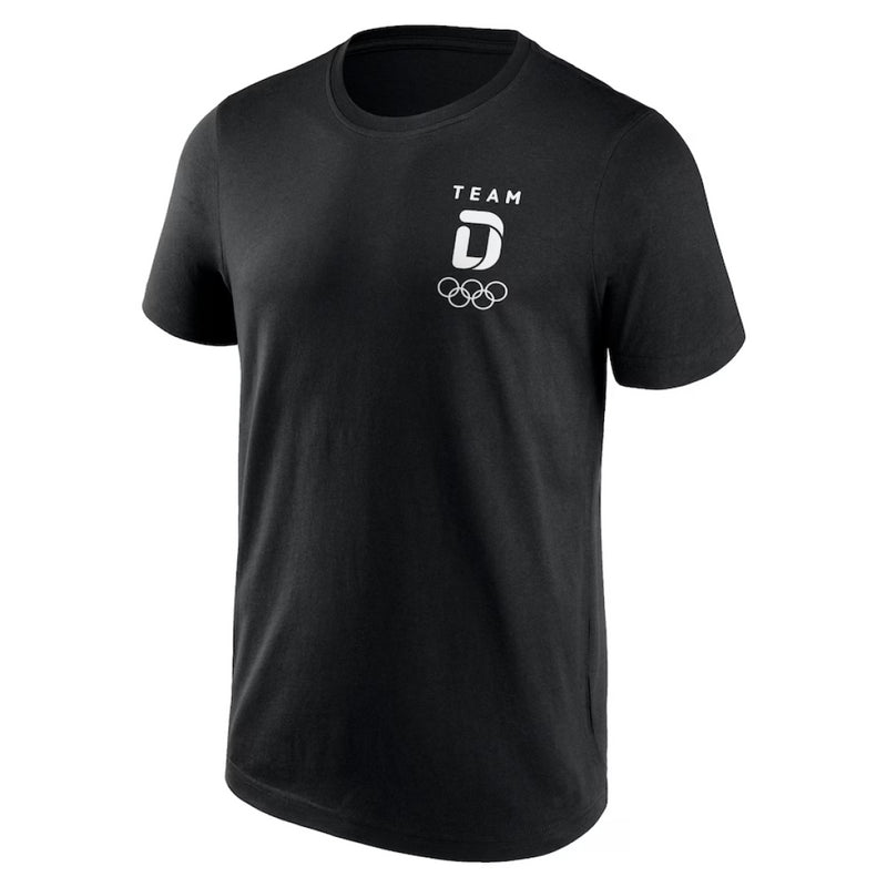 Team D Olympics T-Shirt Men's Small Logo Graphic T-Shirt