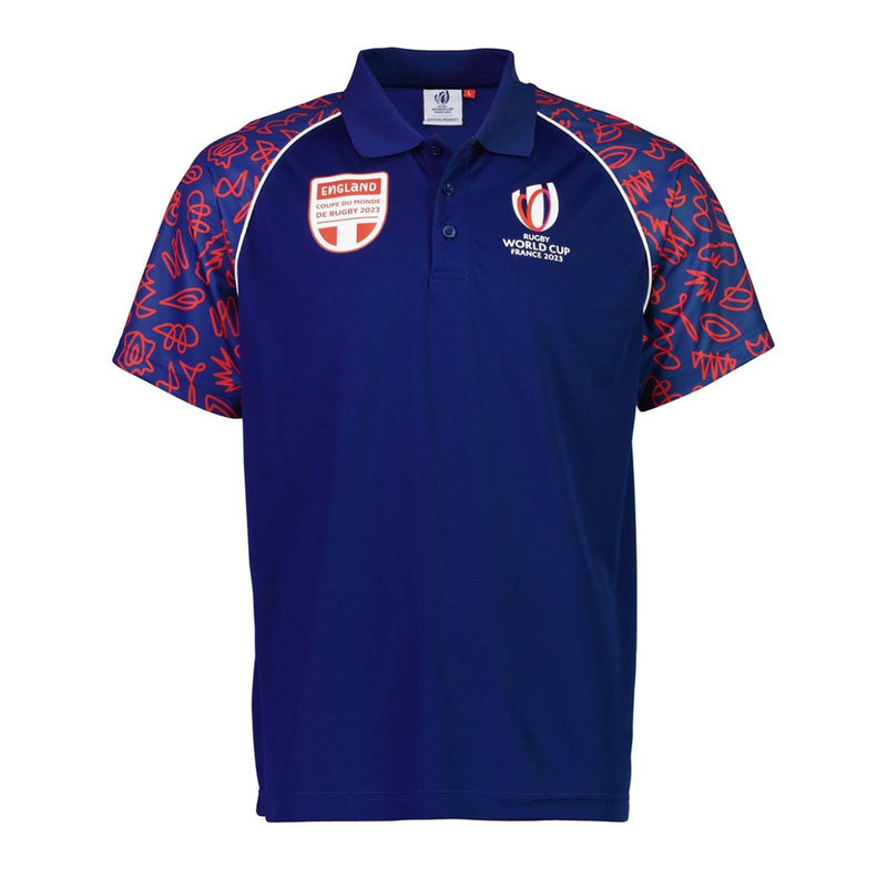 Rugby World Cup 2023 Polo Shirt Men's England Top