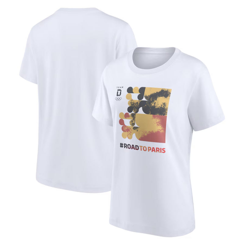 Olympics Women's Graphic T-Shirt Team D Paris Circle Graphic Top
