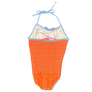 Skechers Women's Bathing Suit Orange Swimsuit