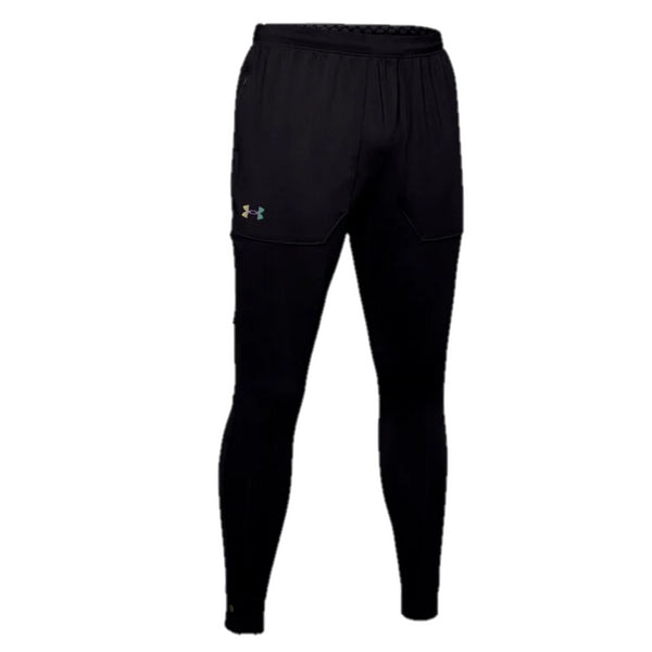 Under Armour Men's Joggers UA RUSH Fitted Black Track Pants