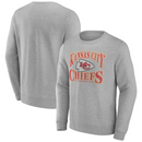 Kansas City Chiefs Sweatshirt Men's NFL Grey Top