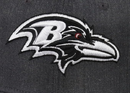 Baltimore Ravens NFL Cap New Era Grey Logo Fitted Hat