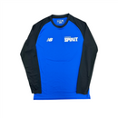 London Spirit Cricket T-Shirt New Balance Blue Long Sleeve Top
