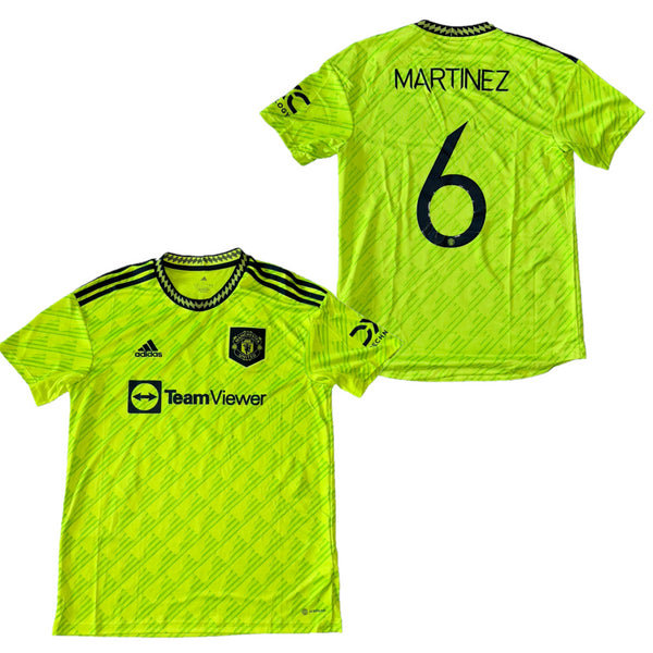 Manchester United Men's Shirt adidas Football 3rd Pro Top - Martinez 6