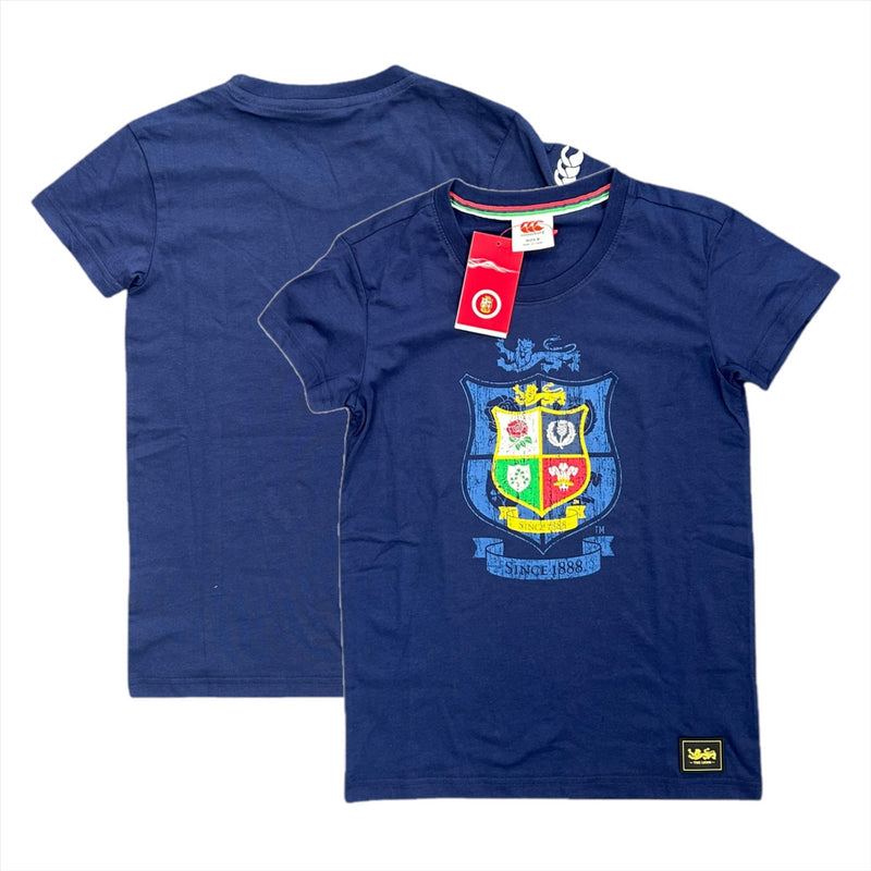 British & Irish Lions T-Shirt Women's Canterbury Rugby Crest Top
