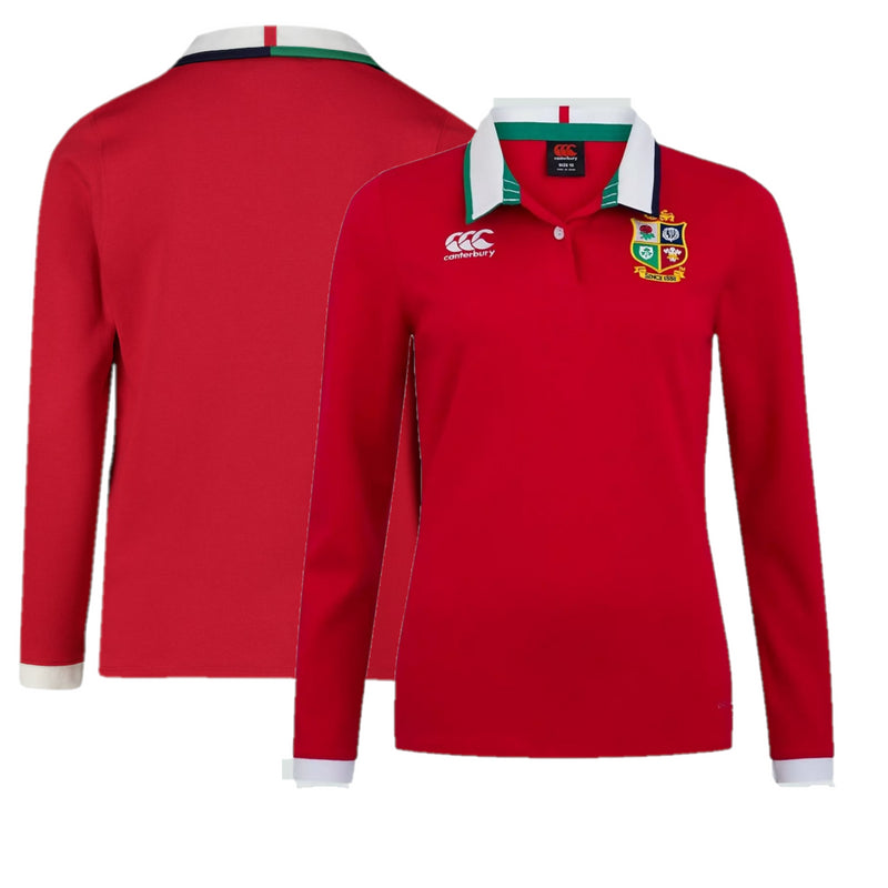 British & Irish Lions Shirt Kid's Rugby Canterbury 2021 Classic LS Top