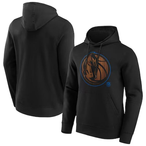Dallas Mavericks Hoodie NBA Hardwood Black Logo Women's Hoodie
