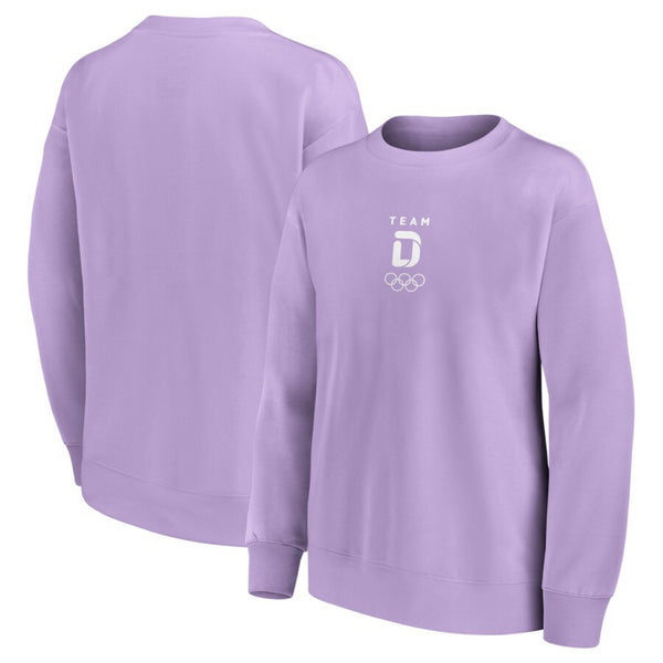 Team D Women's Sweatshirt Olympics Mono Logo Sweatshirt