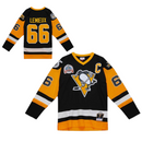 Men's Pittsburgh Penguins Jersey M&N NHL 1991 Lemieux Jersey - New