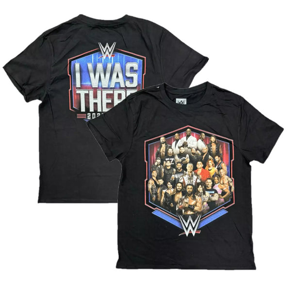 WWE Wrestling Kid's T-Shirt I Was There France 2024 Tour Top