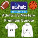 Adults US Sports Mystery Premium Bundle  - New
