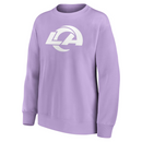 Los Angeles Rams Sweatshirt NFL Women's Lilac Top