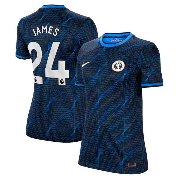 Chelsea Women's Nike Shirt Football Away Top - James 24