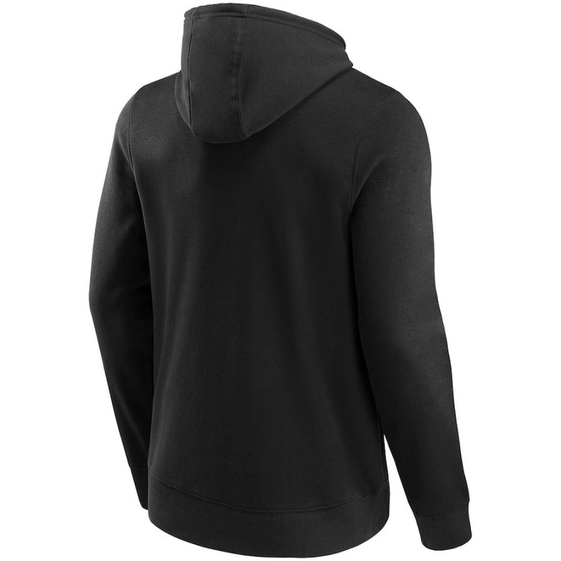 Kansas City Chiefs Hoodie Women's NFL Black Façade Hoodie