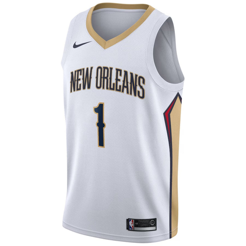 New Orleans Pelicans Jersey Men's NBA Nike Top - Williamson 1