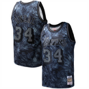 Los Angeles Lakers Jersey Men's NBA M&N Shaquille O'Neal 34 Top