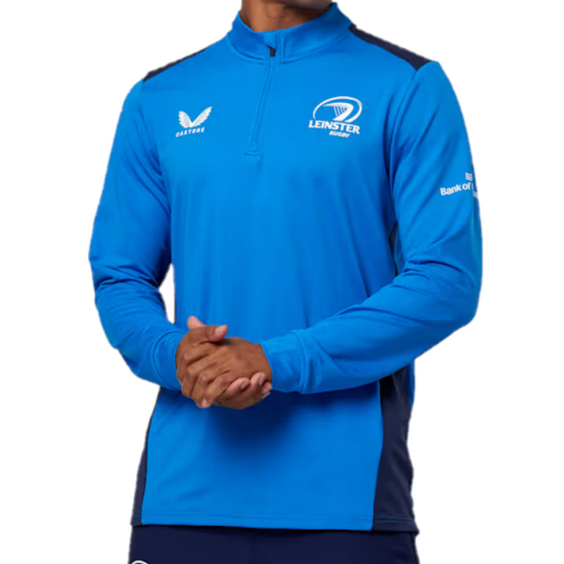 Leinster Rugby 1/4 Zip Kid's Castore Midlayer 1/4 Zip Top