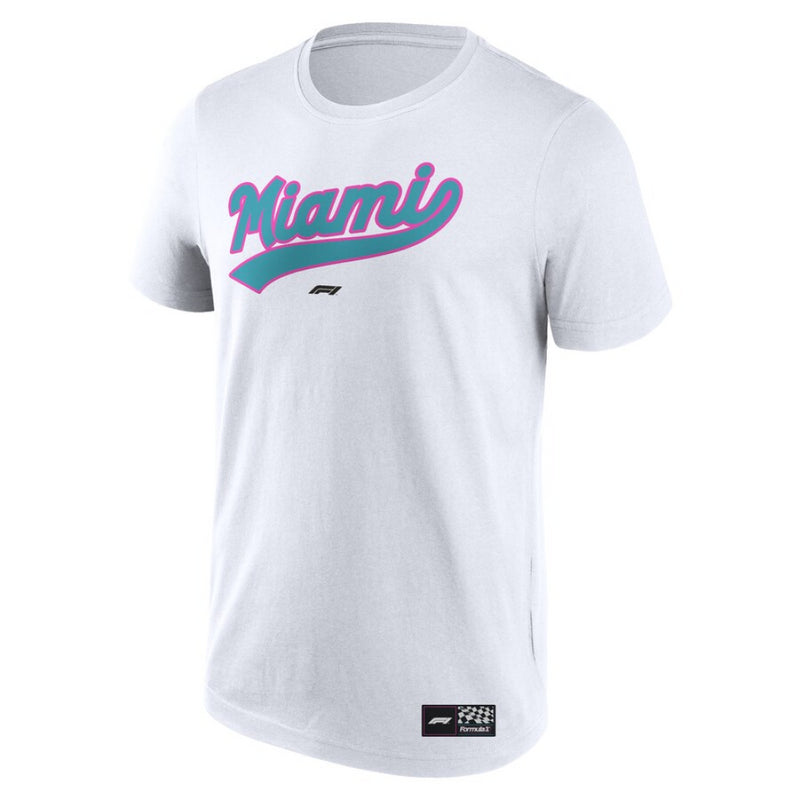 Formula 1 Men's T-Shirt F1 Miami Swingman Graphic Top