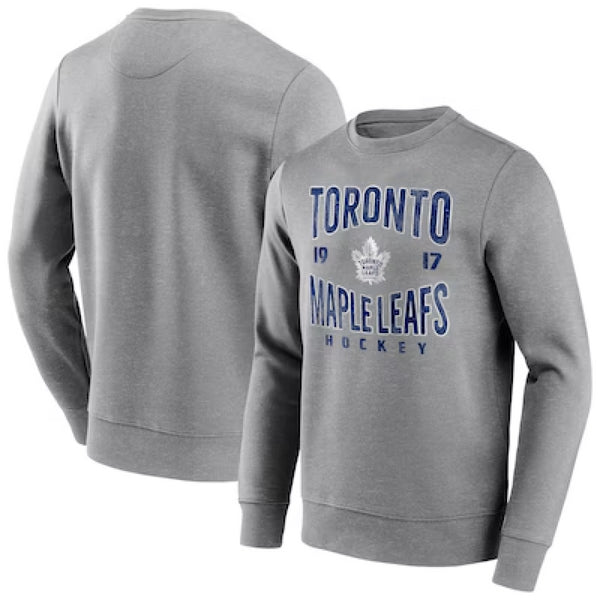 Toronto Maple Leafs NHL Sweatshirt Men's Wave Off Vintage Top