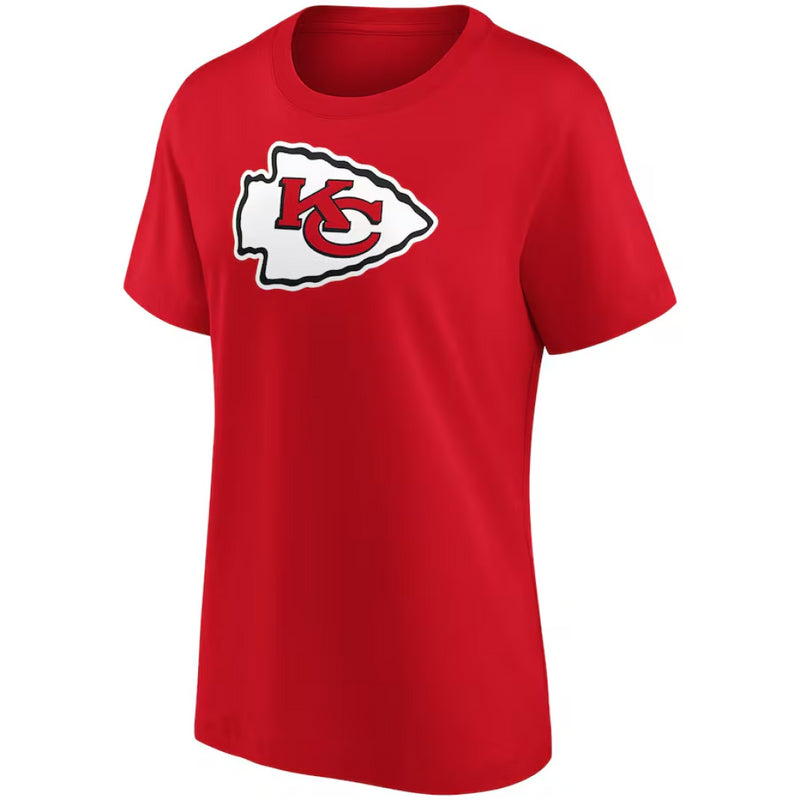 Kansas City Chiefs T-Shirt Women's NFL Primary Logo Red Top