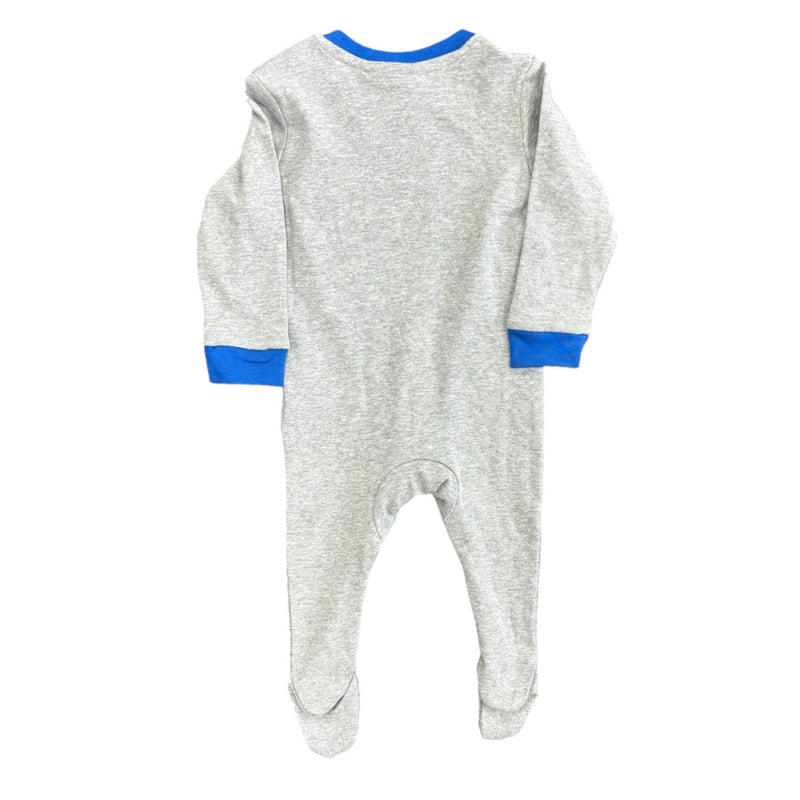 Leeds United Sleepsuit Baby Football LS Romper