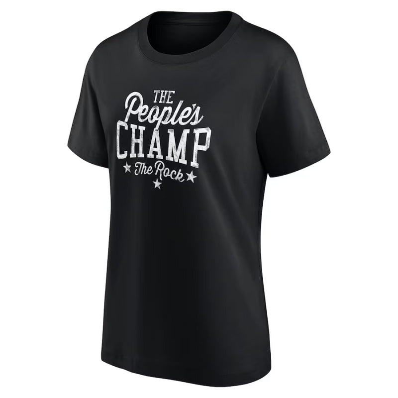 The Rock Women's T-Shirt WWE The People's Champ T-Shirt