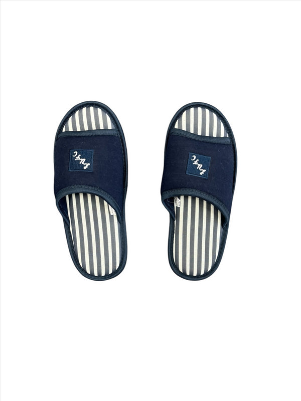 Leeds United Men's Slipper Football Open Toe Crest Slipper