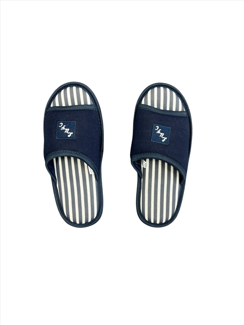 Leeds United Men's Slipper Football Open Toe Crest Slipper