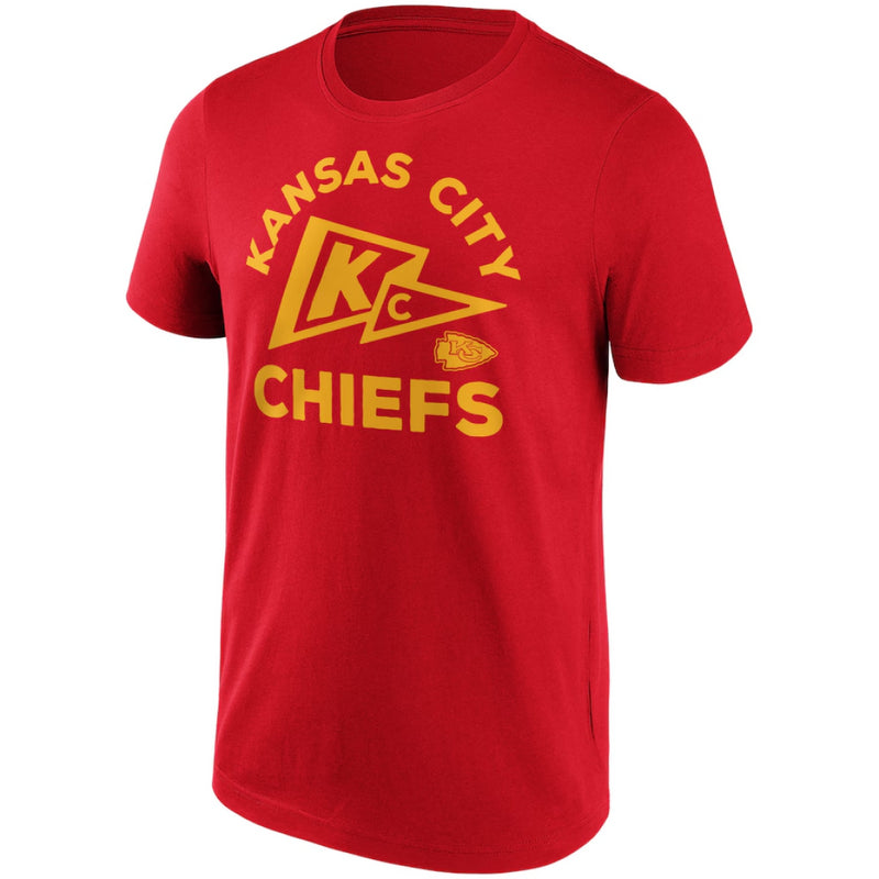 Kansas City Chiefs T-Shirt Men's NFL Iconic Hometown Red Top