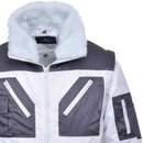 Portwest Men's Pilot Jacket White Two Tone Pilot Jacket