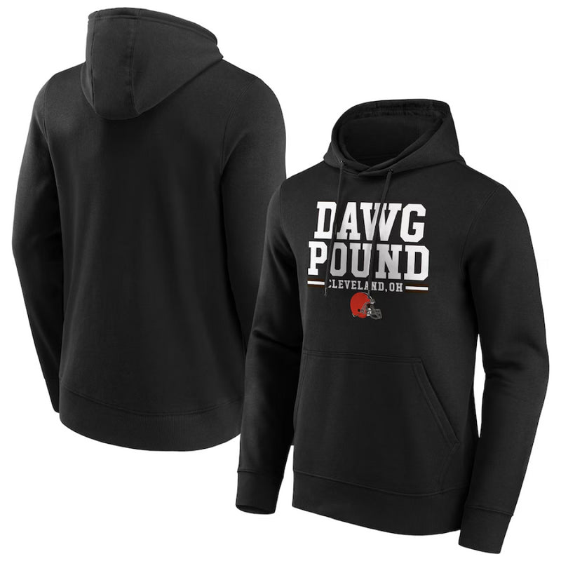 Cleveland Browns Men's Hoodie NFL Dawg Pound Graphic Hoodie