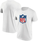 NFL Shield Men's T-Shirt American Football White Top