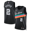 San Antonio Spurs Jersey NBA Men's Nike Top