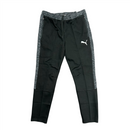 Puma Men's Logo Trousers Black & Grey Training Pants