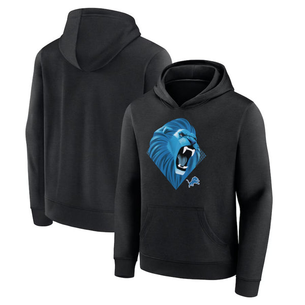 Detroit Lions Kid's Hoodie NFL Illustration Hoodie