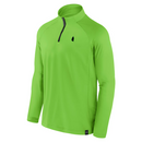 Everton Football 1/4 Zip Men's Green Active Leisure Midlayer Top