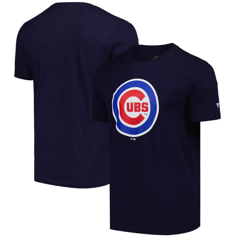 Chicago Cubs T-Shirt Men's MLB Baseball Primary Logo Navy Top