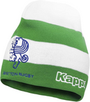Benetton Rugby Adult Beanie Green & White Hat