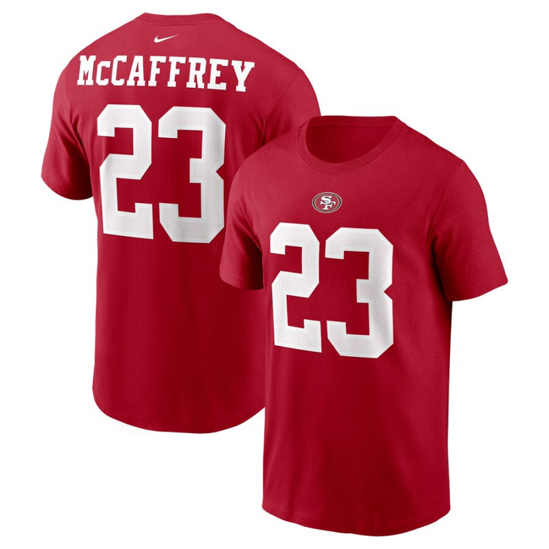 San Francisco 49ers T-Shirt Men's NFL Nike McCaffrey N&N Top