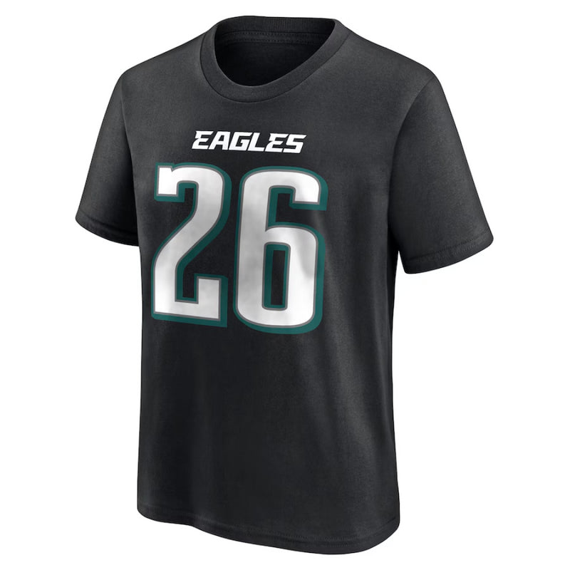 Philadelphia Eagles NFL T-Shirt Kid's Black N&N Barkley Top