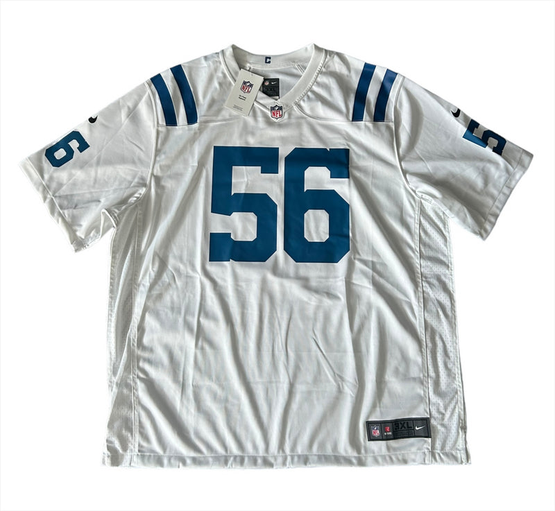 Indianapolis Colts NFL Jersey Men's Nike Road Top - Nelson 56
