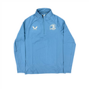 Leinster Men's Rugby 1/4 Zip Castore Blue Midlayer Top