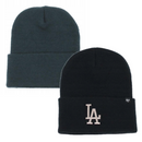 Los Angeles Dodgers Beanie Adult 47 Brand MVP MLB Baseball Black Hat