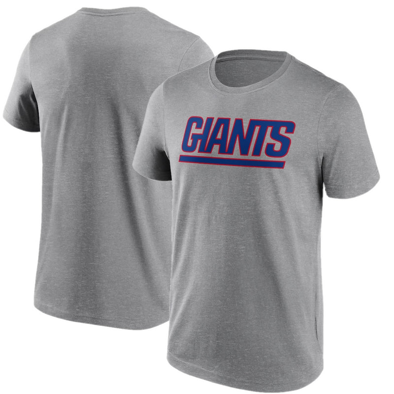 New York Giants Men's T-Shirt NFL Wordmark Logo Top