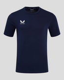 Castore Kid's Navy T-Shirt SS Cotton Leisure Top